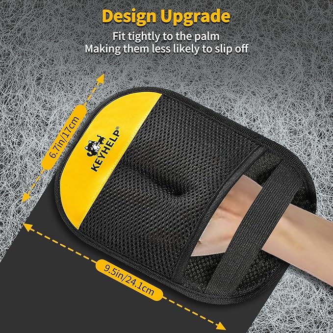 Pet Hair Removal Glove for Dogs & Cats, Newly Upgraded Reusable Electrostatic Pet Hair Gloves, Pet Hair Remover Tool for Clothing, Couch, Carpet, Car Seat